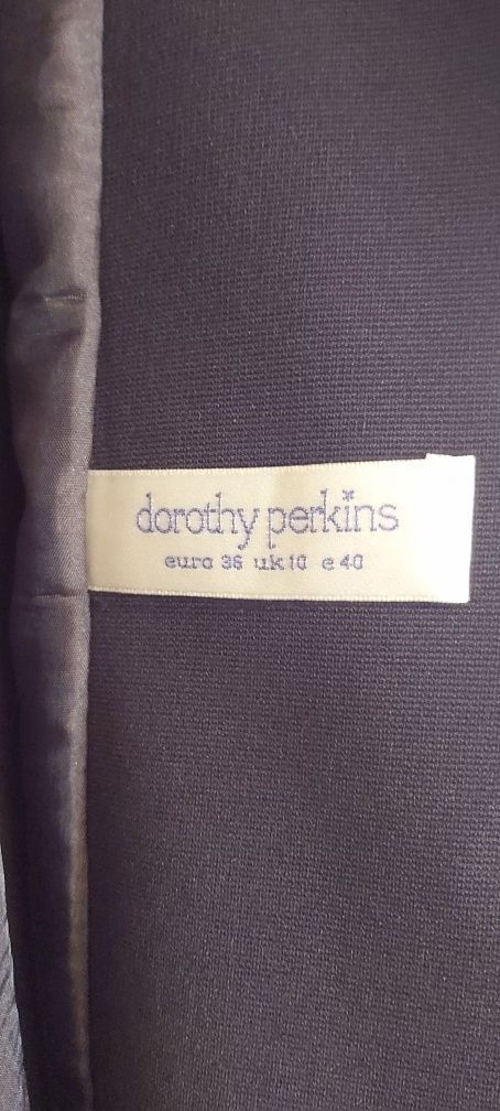 Blazer preto Dorothy Perkins