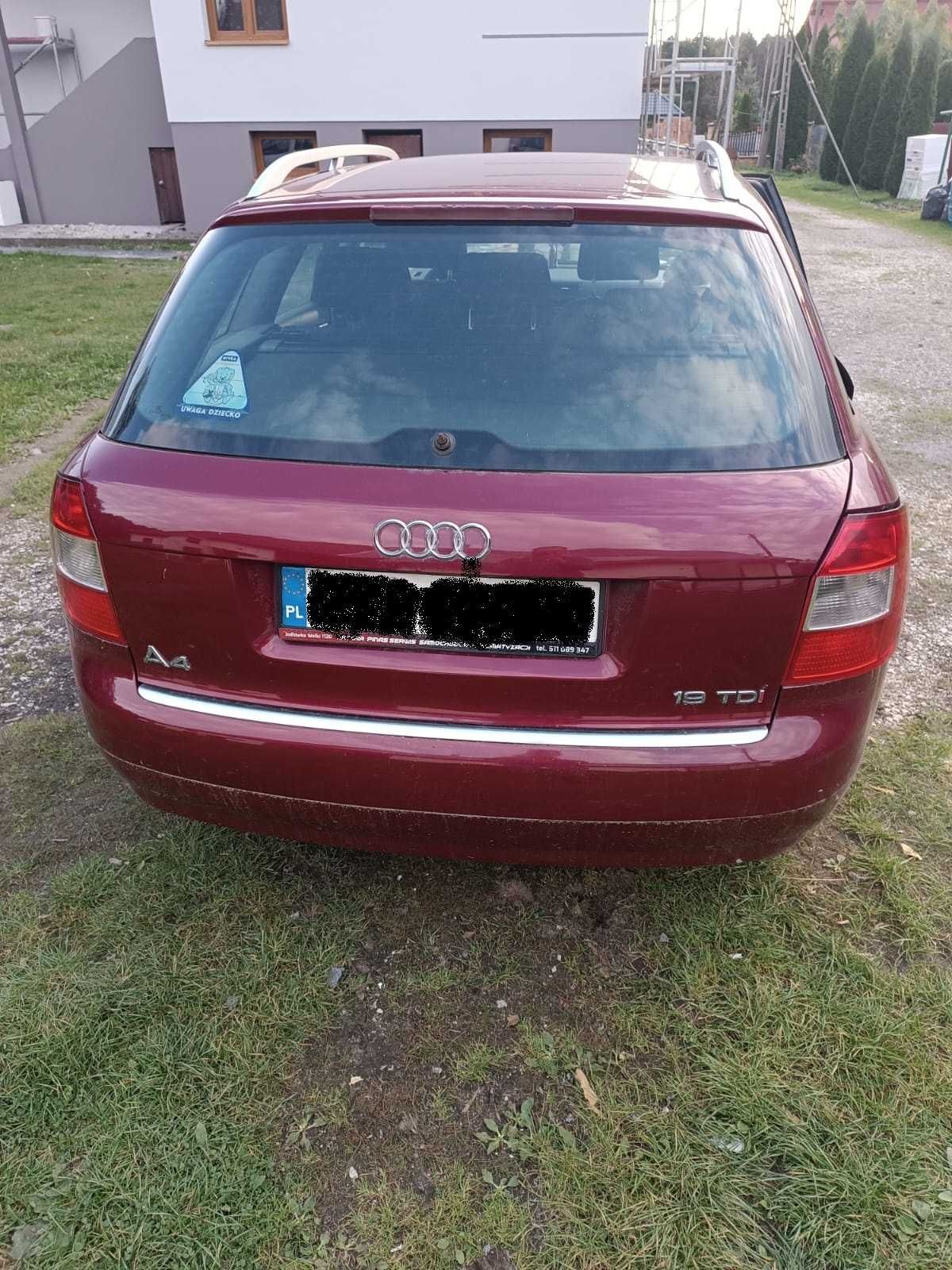 Audi A4 Avant 2004r 130KM - uszkodzony