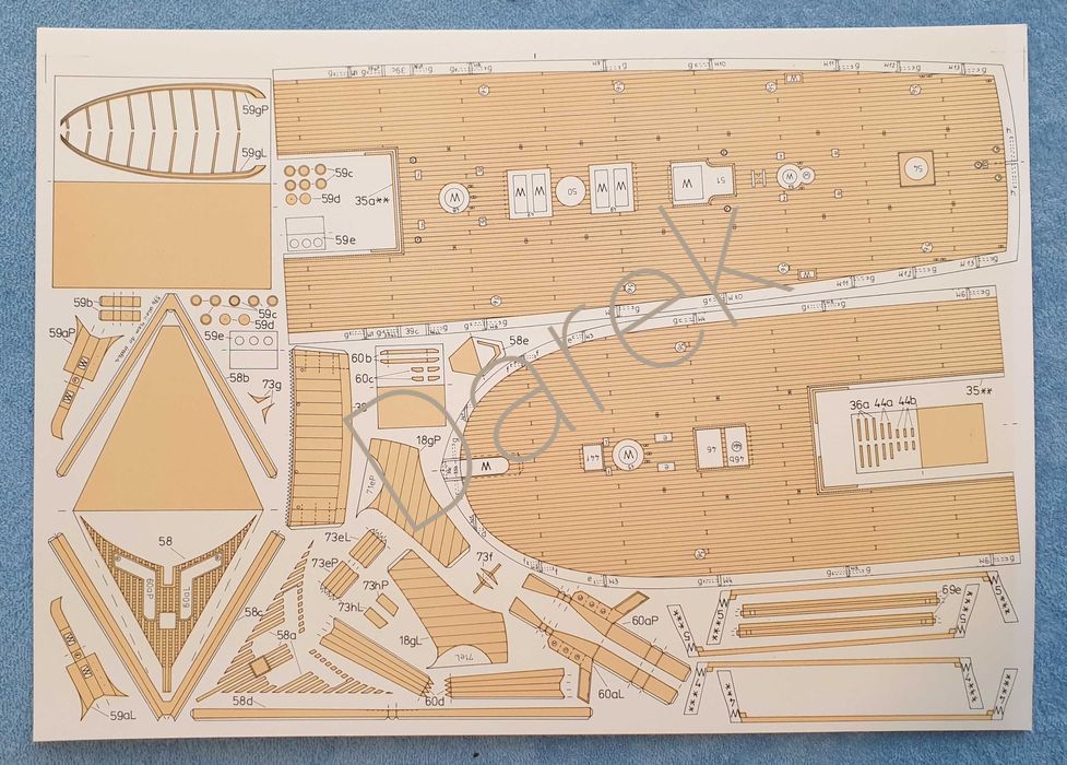 FlyModel nr 120 USS Constitution