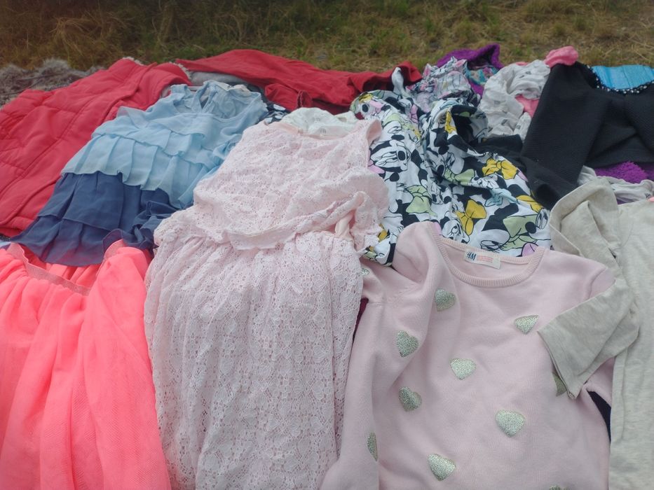 Ubrania na dziewczynkę Reserved,H&M 134/140