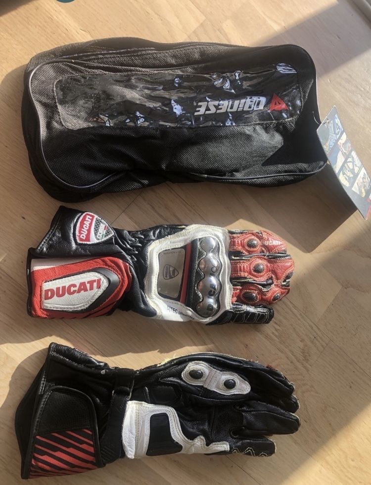 Rekawice motocyklowe Ducati titanium rozm 8/M