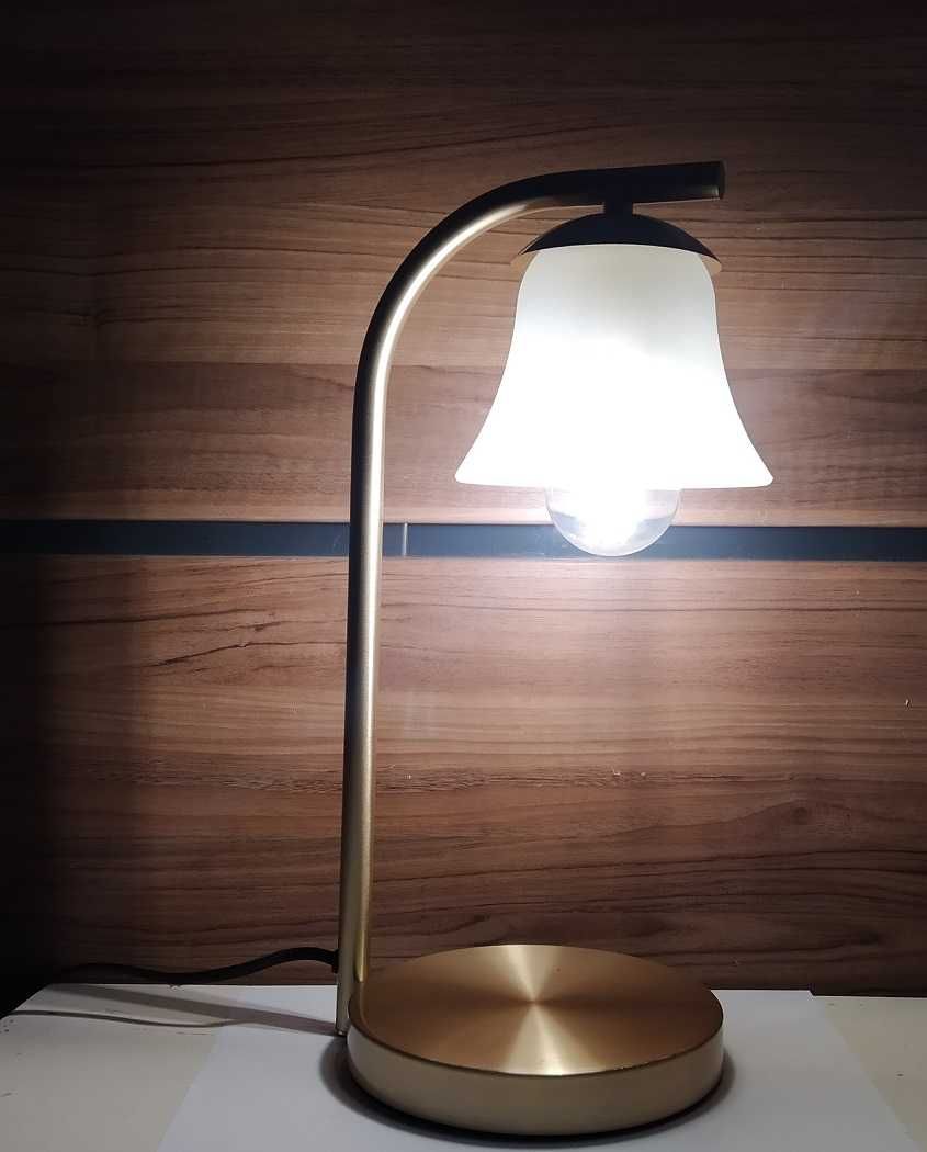 Lampa Biurkowa Nocna #0108 GoodHome Gold 39cm E27 Opis!!