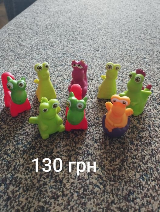 Резинові іграшки для купання