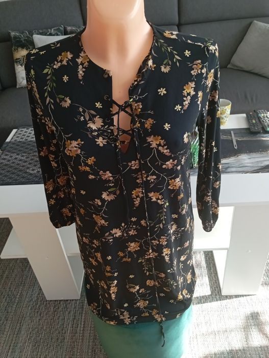 Tunika damska z długim rękawem