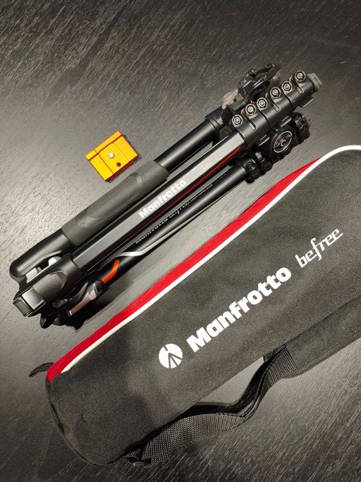 Statyw Manfrotto MKBFRLA-BH BeFree Advanced + pokrowiec, stan b.dobry