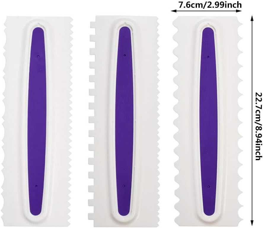 Кондитерські шпателі , Різак для тортів, Розгладжувач, Лопатки крем