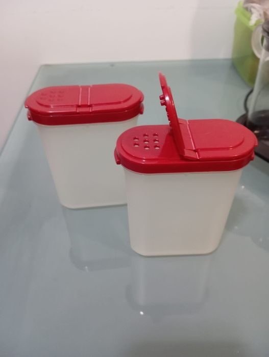 Tupperware novos para especiarias 250ml