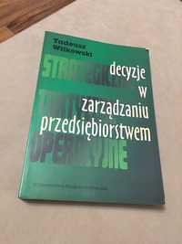 Książka Decyzje w zarządzaniu  przedsiębiorstwem