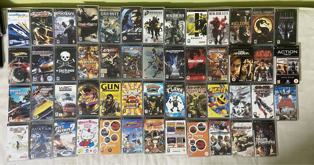 PSP. Ігри Playstation Portable