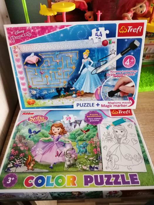 Puzzle księżniczka Zosia i śnieżka