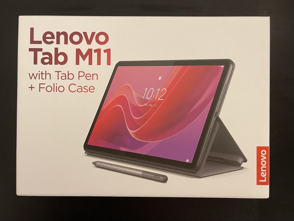 Tablet Lenovo Tab M11 - NOVO (Inclui Caneta, Capa, Vidro Temperado)