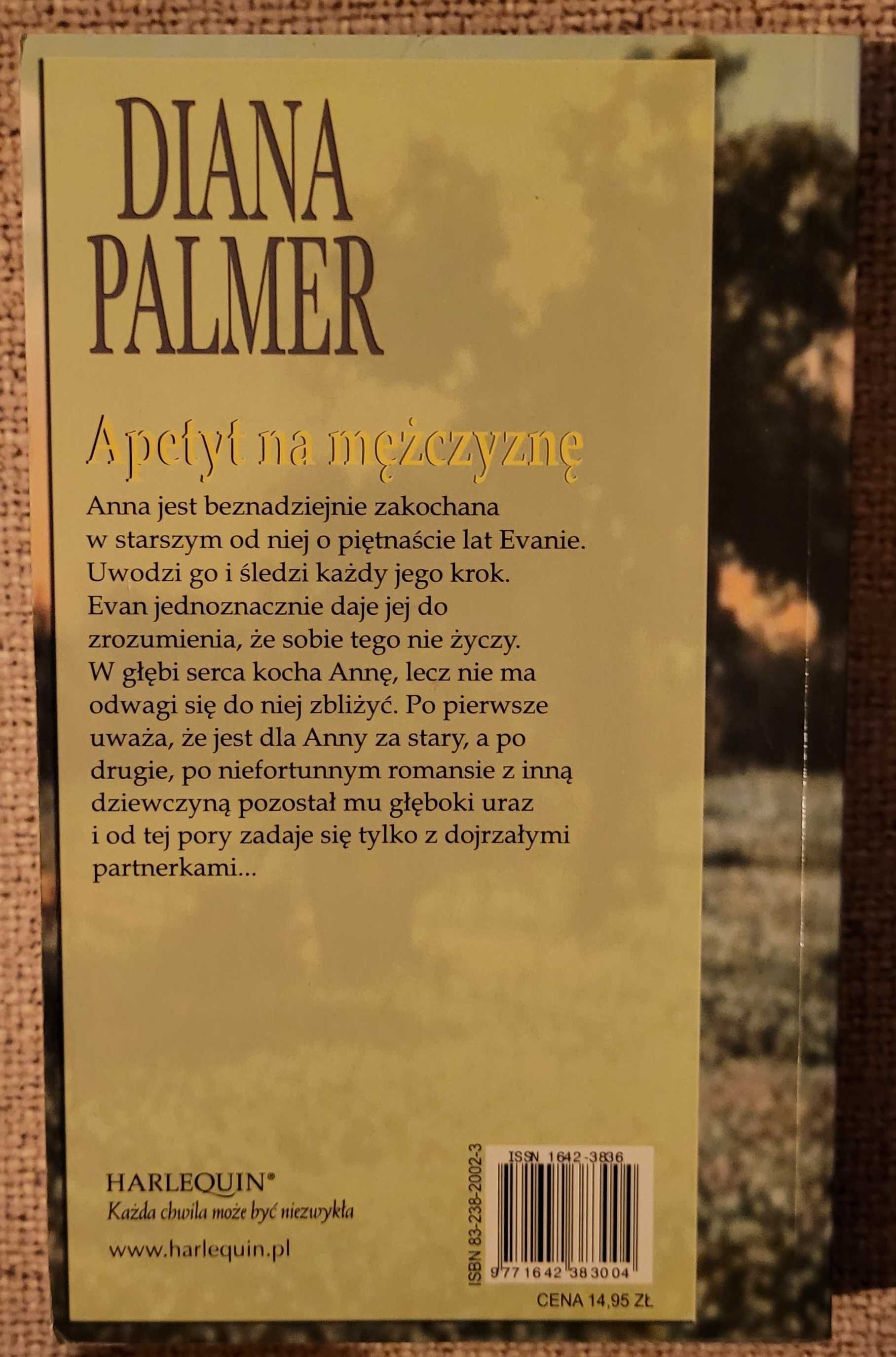 "Apetyt na mezczyzne" D.Palmer i "Dziwny przypadek" B.Delinsky 2 szt