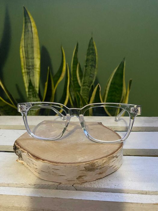 Okulary zerówki w stylu Chrome Hearts