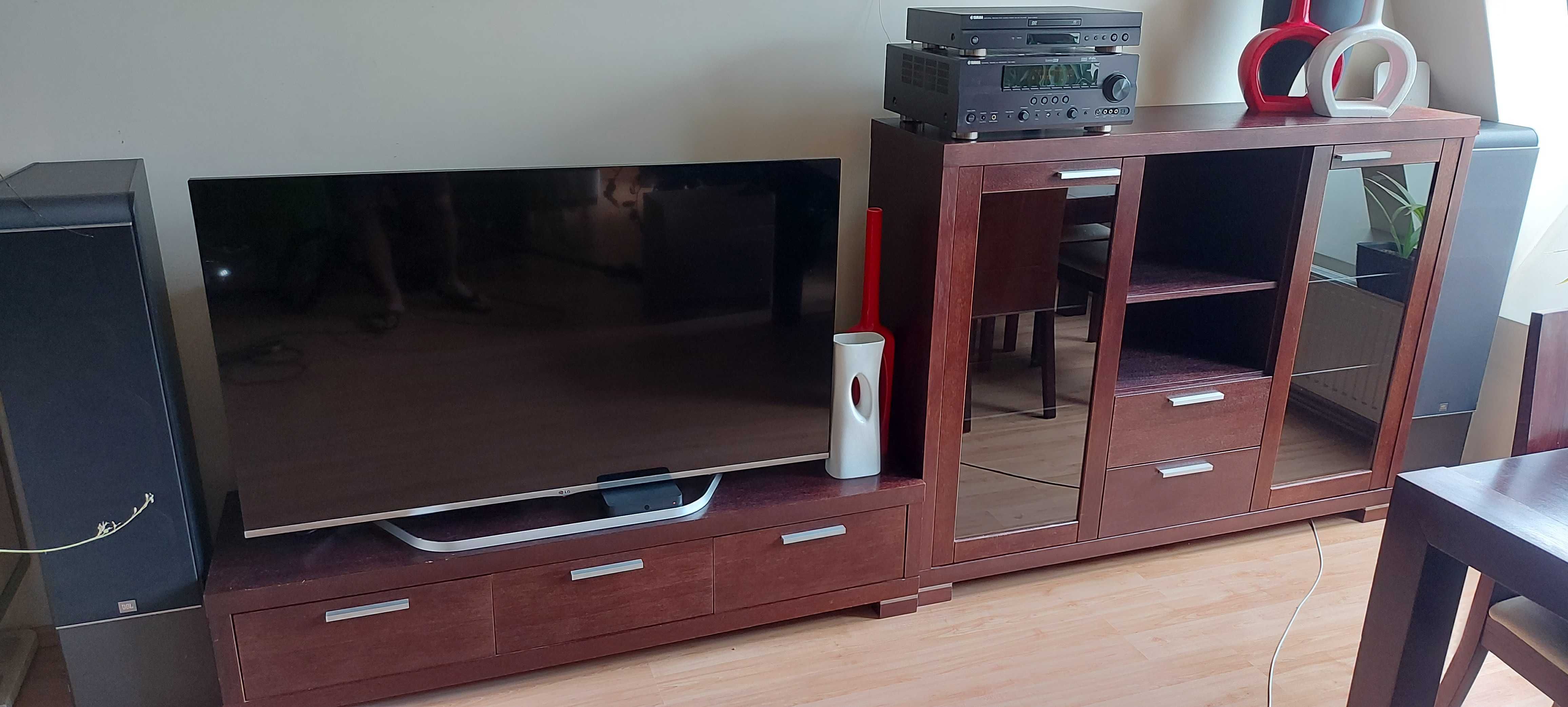 Szafka pod telewizor + witryna