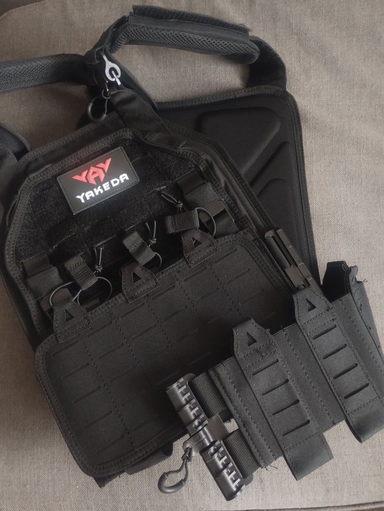 kamizelka taktyczna Yakeda plate carrier czarna