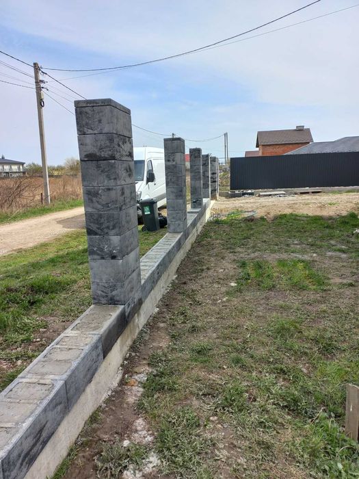 Кладка газоблоку, піноблоку, шлакоблоку