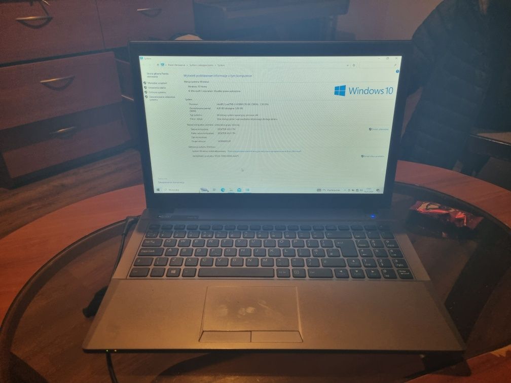Laptop Ergodevice i3 6gb ram 256 ssd