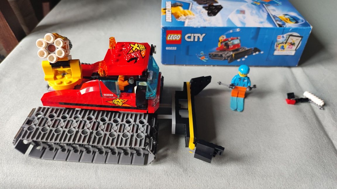 LEGO City 60222 pług gąsienicowy