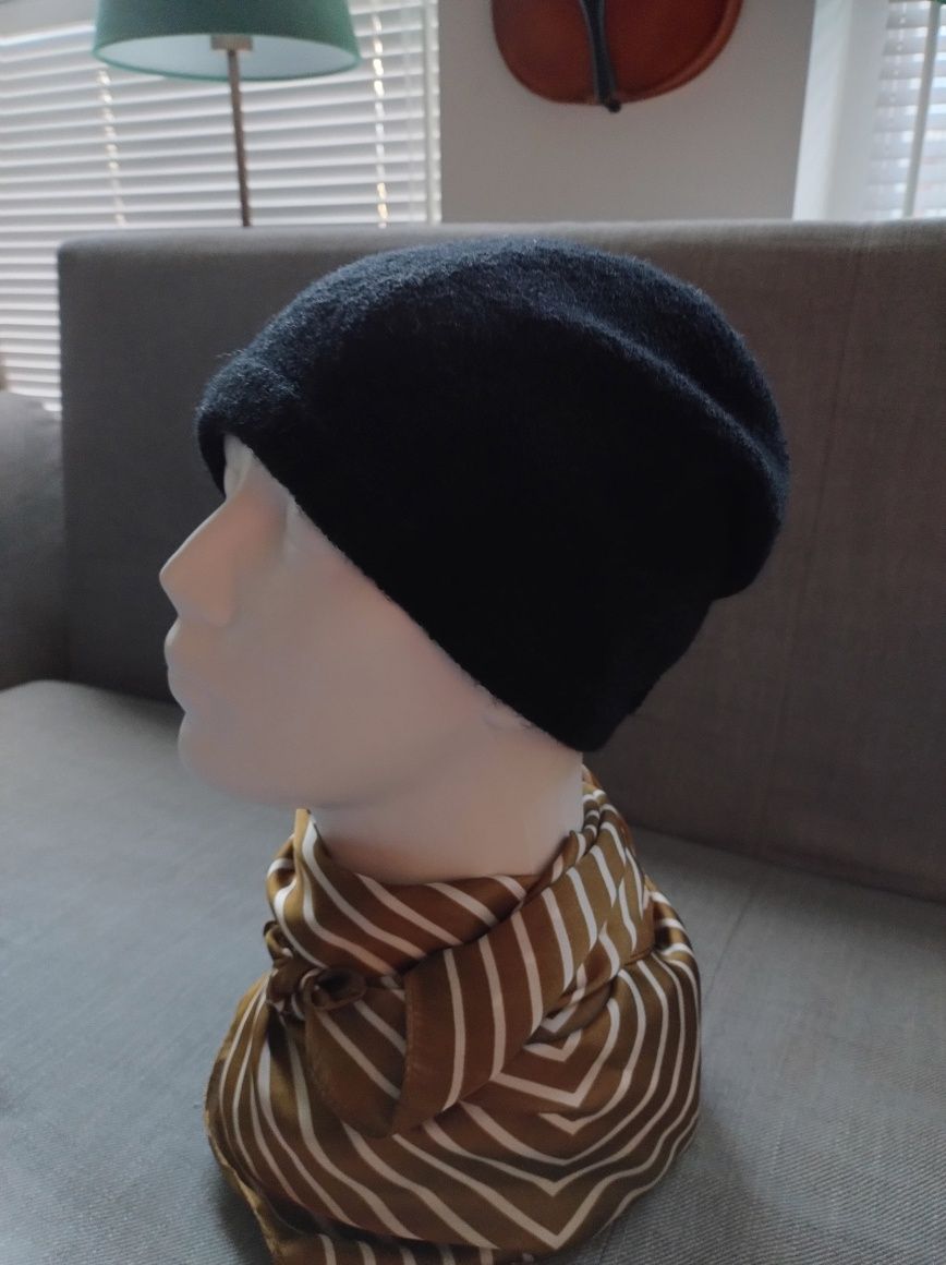 Nowa damska czapka zimowa Lavaii rozmiar uniwersalny kolor czarny