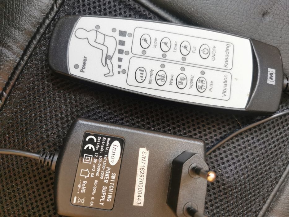 Fotel do masażu pleców i nie tylko Masaże wibracje elektroniczne Germ