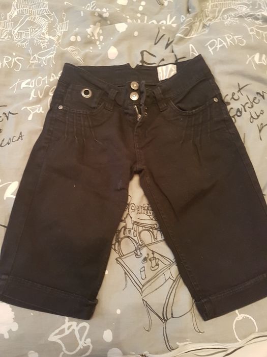 Czarne spodenki XS