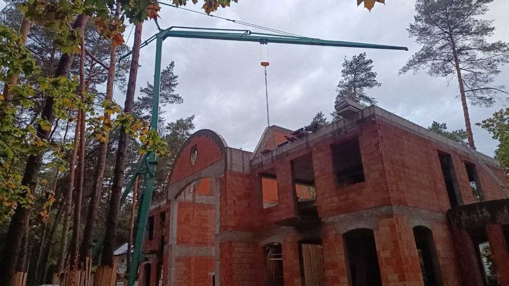 Żuraw Dźwig Budowlany WYNAJEM Wypożyczalnia żurawi na każdą budowę