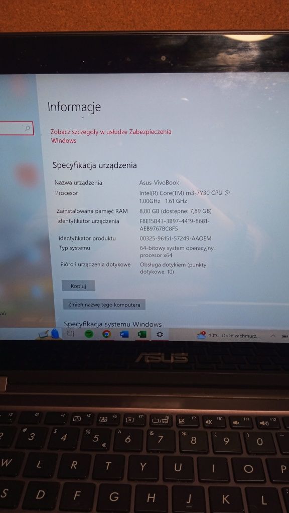 Laptop dotykowy Asus Zenbook Flip ux360ca