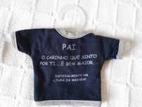 Mini T-Shirt Decorativa Pai