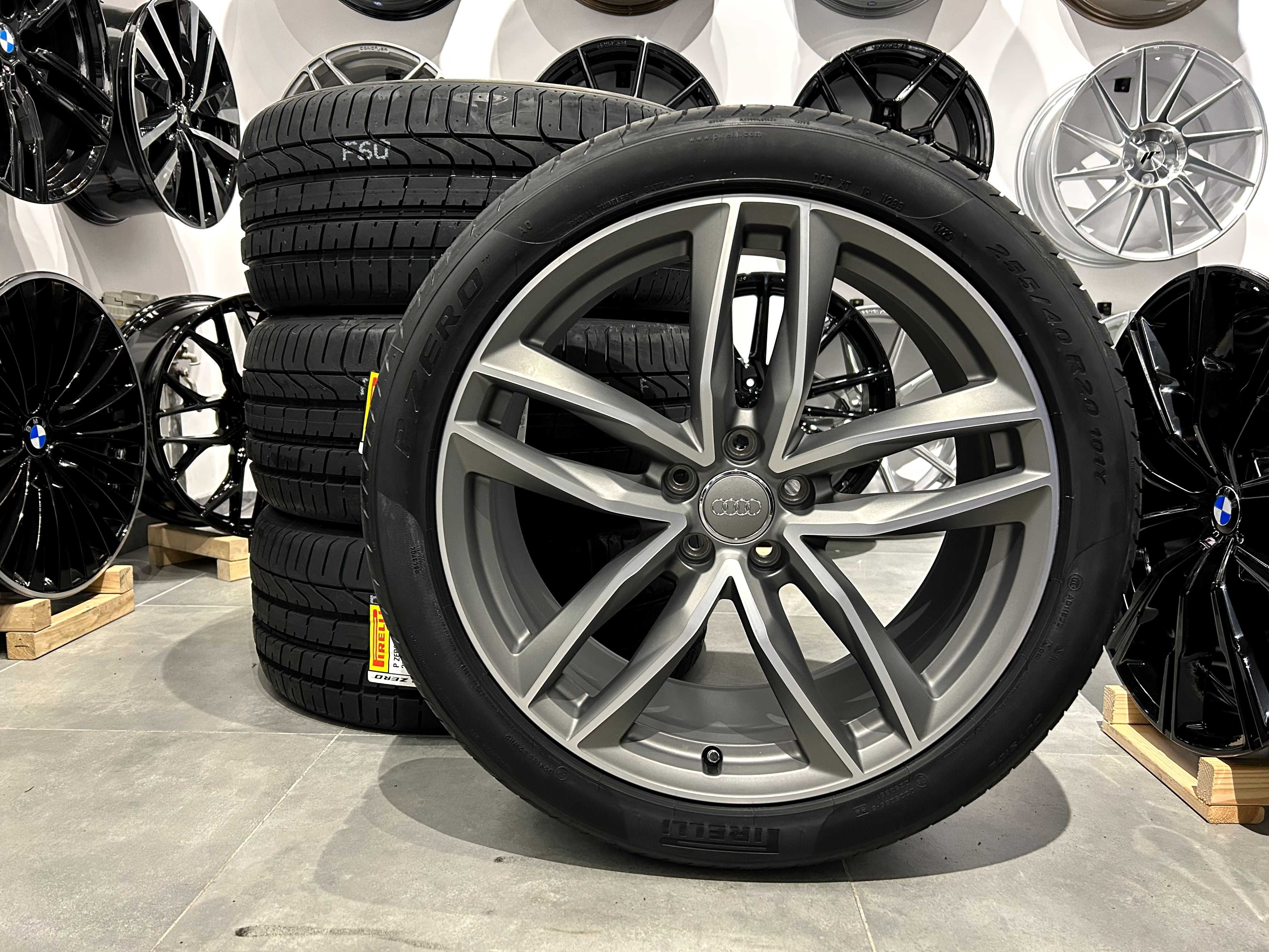 Oryginalne koła letnie 20 5x112 Audi A6 C8 Pirelli 255/40R20