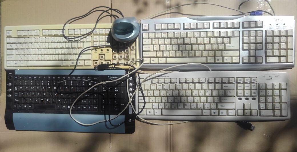 Клавіатура Logitech K120 Gembird KBS-61502-RUA Genius K627 Codegen Sve