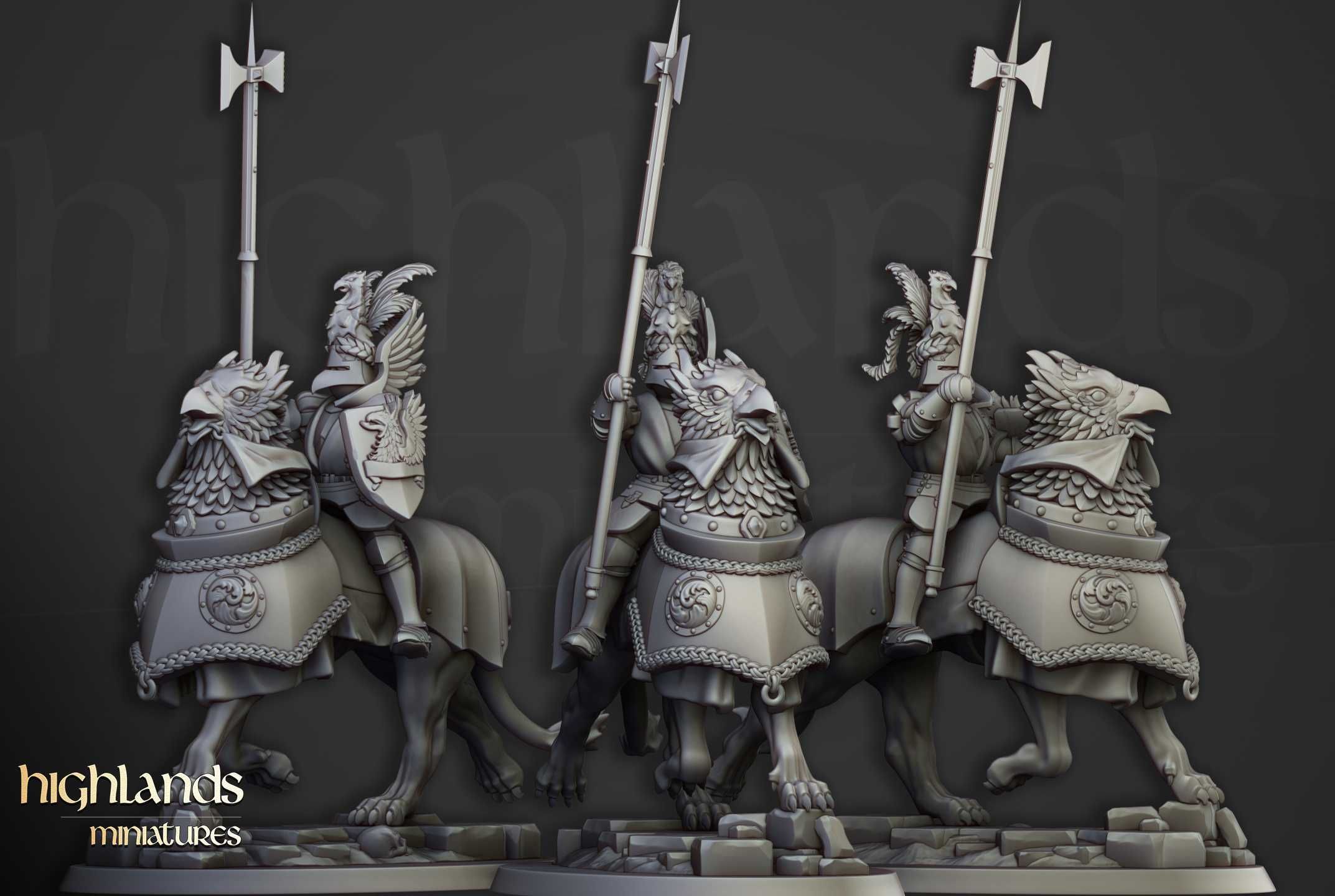 Knights of the Rising Sun - WFB ToW AoS - Highlands x3