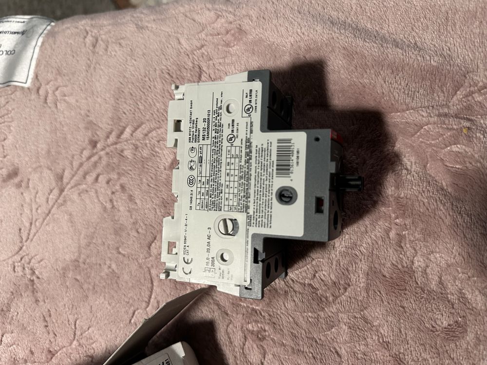 Автомат захисту двигуна ABB