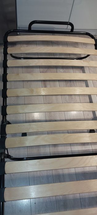 Łóżko turystyczne rozkładane z listwami 80x190