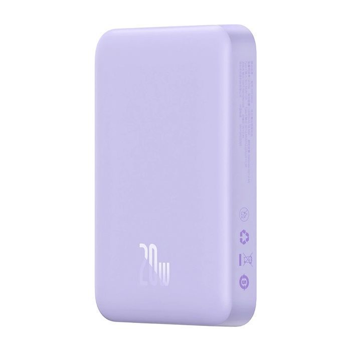 20W Magnetic Usb-C Powerbank Magsafe Magnetyczny (Fioletowy) 10000Mah,