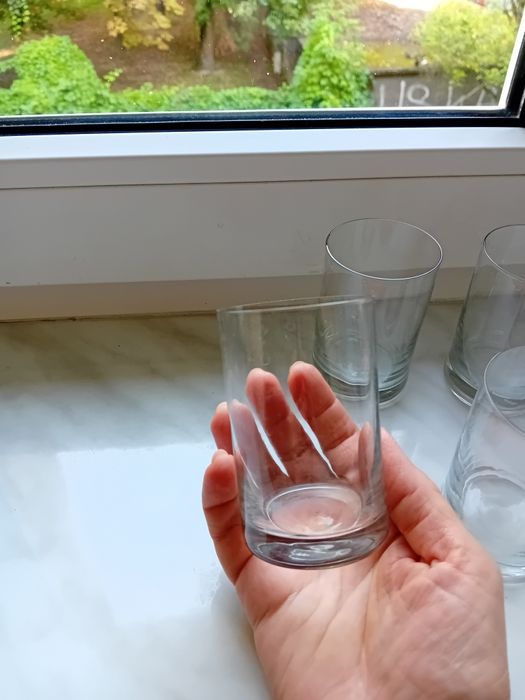 Szklanki małe literatki. 150 ml. Nowe.
