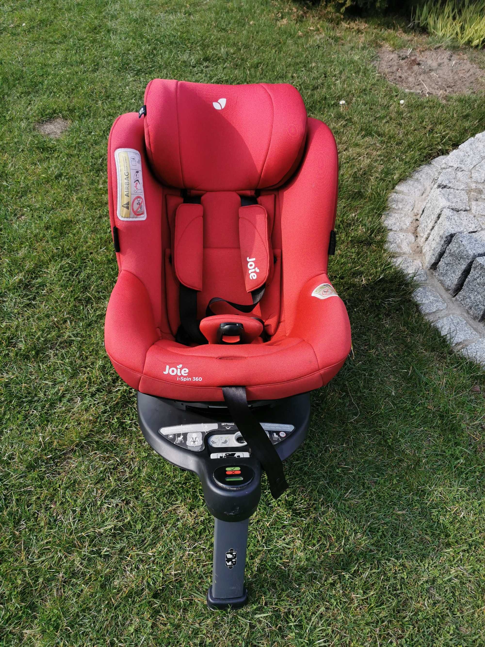 fotelik samochodowy JOIE i-Spin 360 i-size, obrotowy, isofix, stan bdb