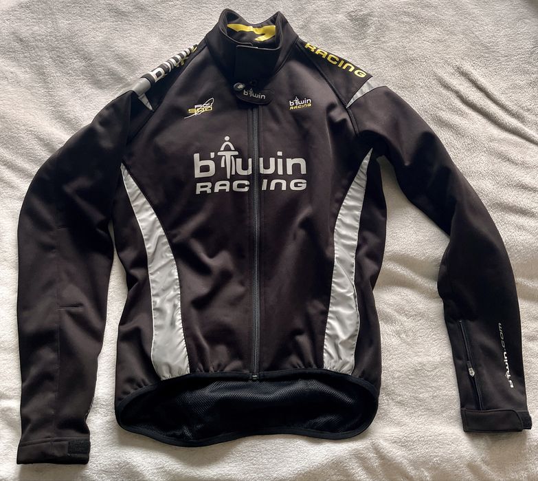 Kurtka kolarska zimowa Windstopper