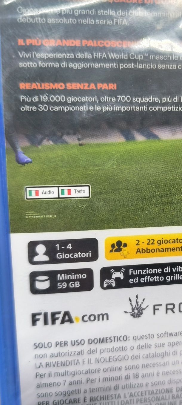FIFA 2023 PS5 Włoska Edycja 23 NOWA w folii