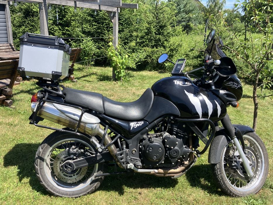 Motocykl Triumph Tiger 955i wtrysk,kufry Hepco&Becker, nie gs, zamiana