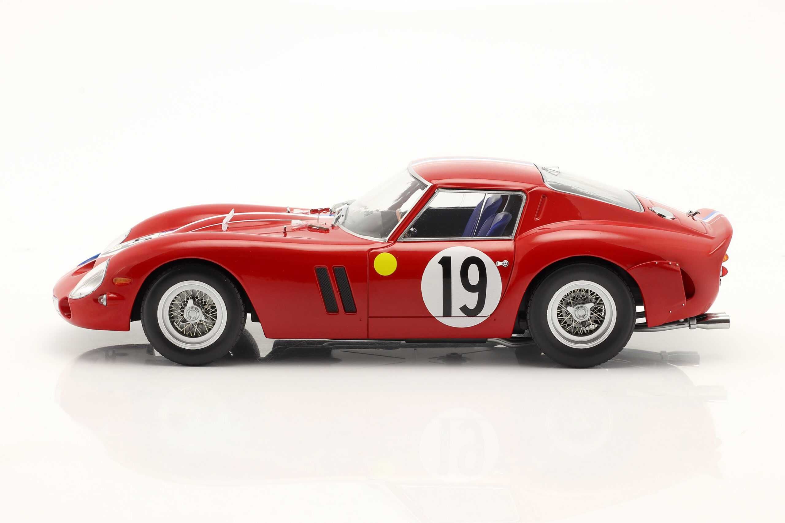 Model 1:18 KK-Scale Ferrari 250 GTO #19 24h LeMans 1962 Guichet/Noblet