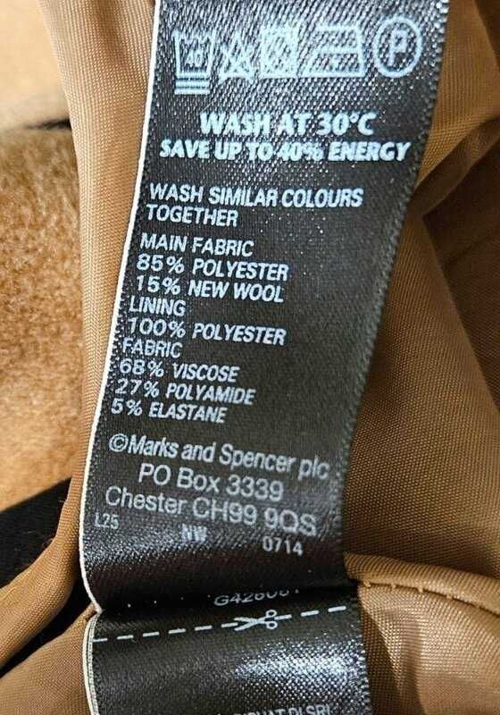 Теплая юбка миди Marks&Spencer, р. M
