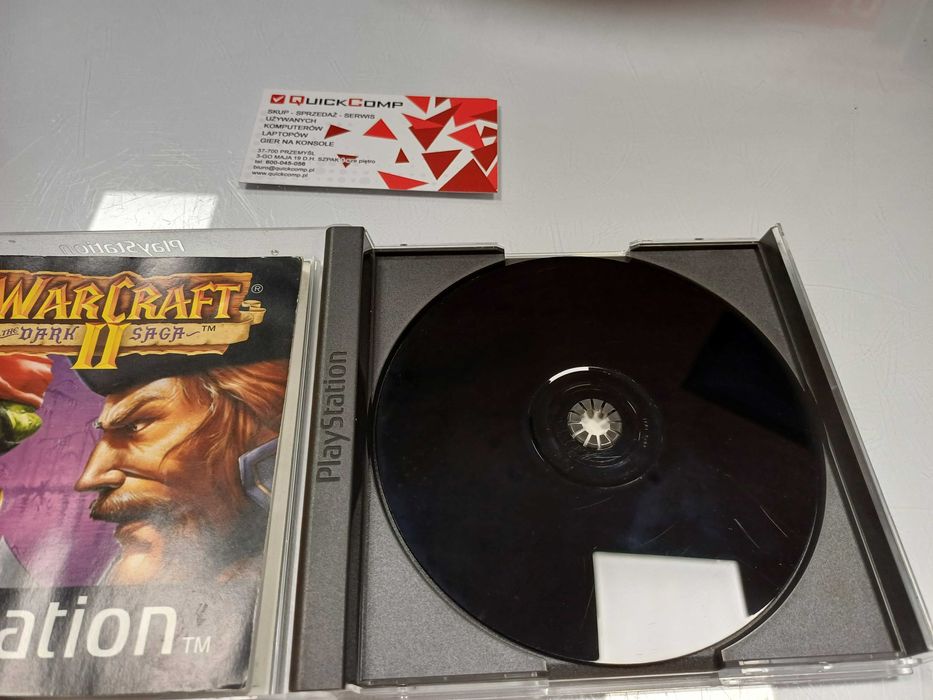 Gra Warcraft II 2 PSX PlayStation 1 Unikat / PAL / Bardzo dobry stan!