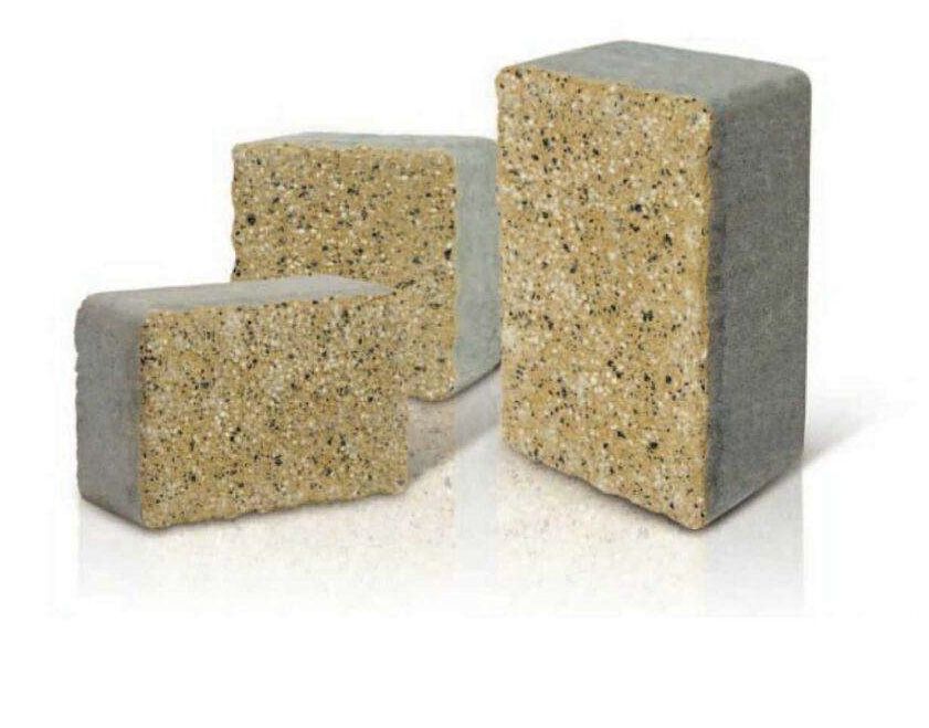 Kostka 8cm srutowana