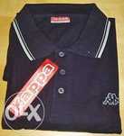 Kappa - koszulka polo NOWA 100% bawełna t-shirt granatowa