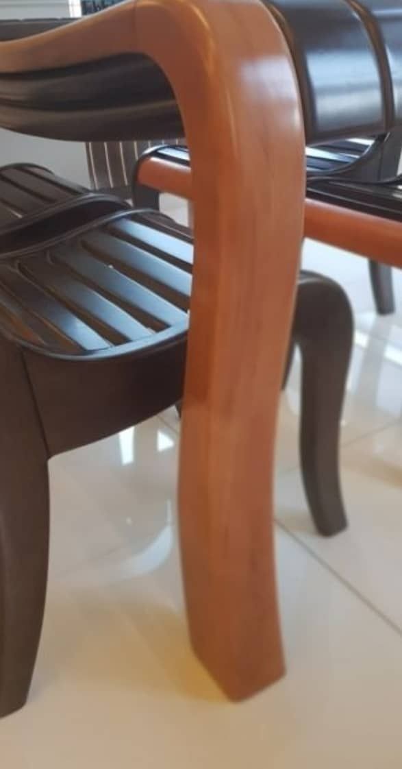Vinotti stół + krzesła + stokik kawowy