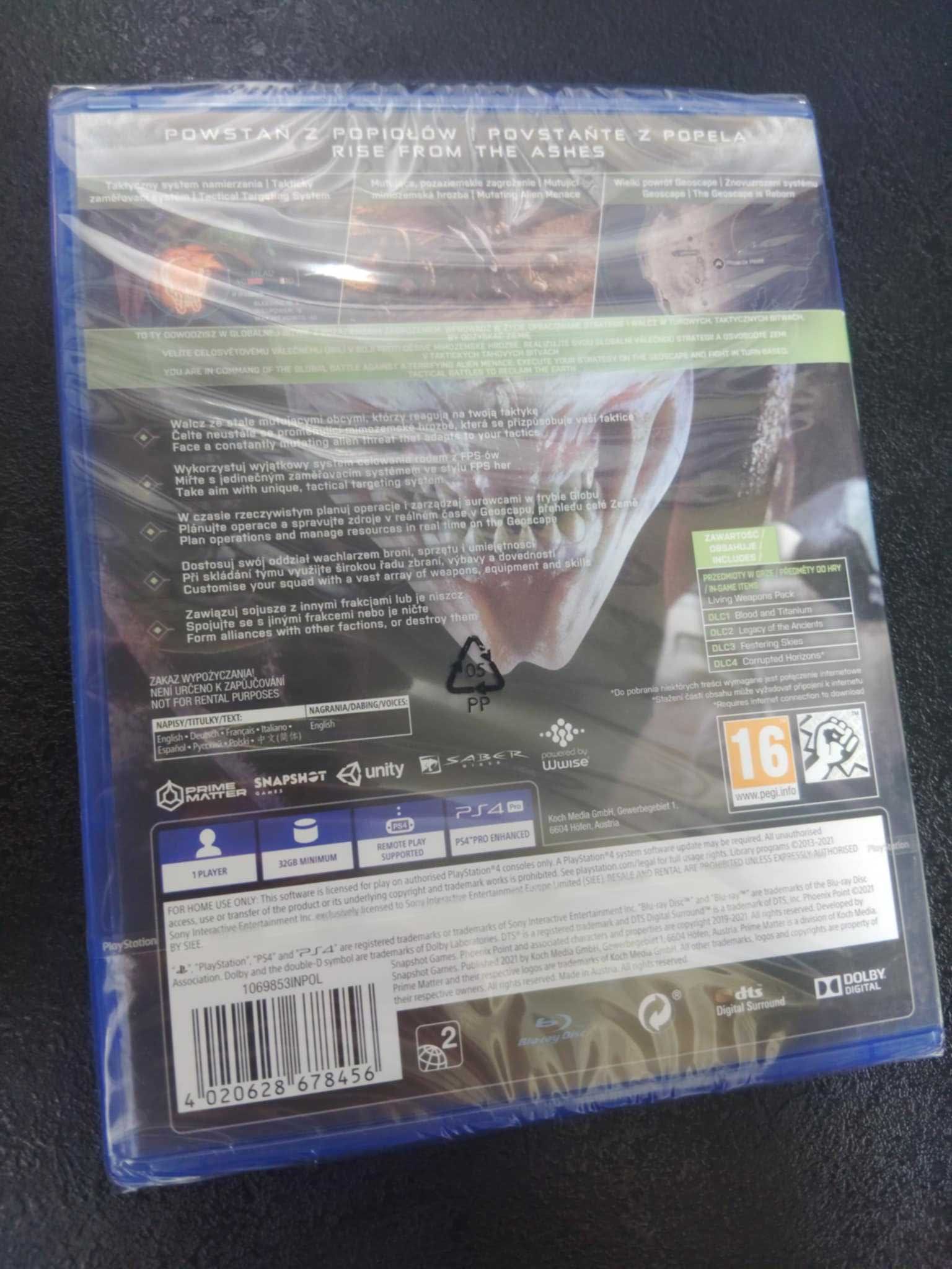 nowa w folii Phoenix Point: Behemoth Edition PS4 Polska wersja