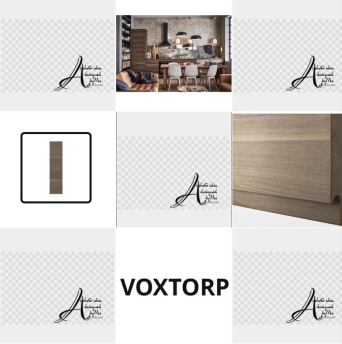 40x100 cm. V O X T O R P Ikea metod front drzwi