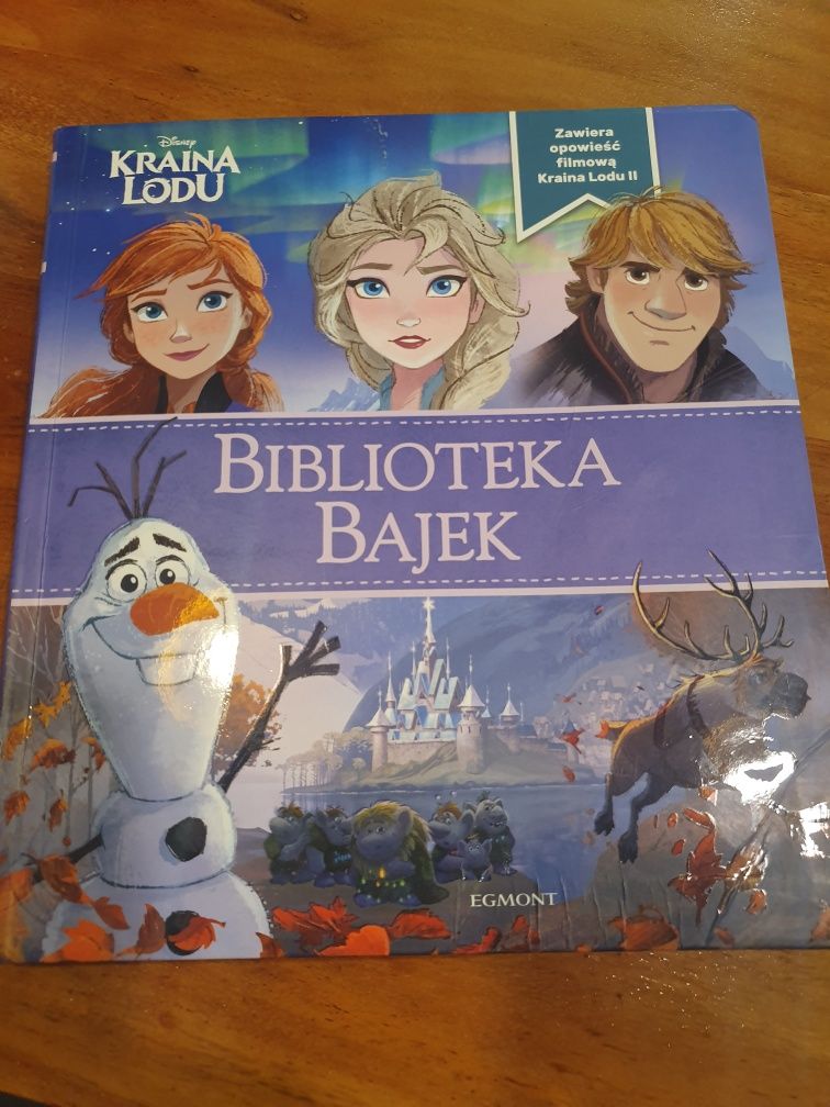 Kraina Lodu książki puzzle figurki