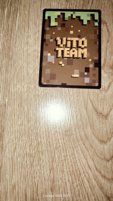 Karty Minecraft Vito Team - 33 sztuki