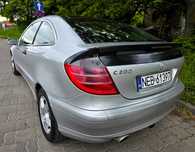 Mercedes-Benz C 200 2,0 Kompresor 163Km 2002Rok Szklany Dach Nowe Oc